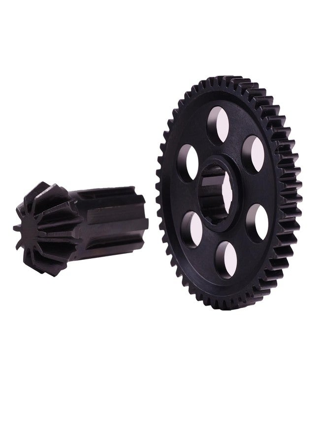 Mesimsple Steel Main Spur Gear and Input Gear for 1/14 14301 14302 14209 14210 1/16 16207 16208 16209 16210 H16 H16PL H16DR H16BMD Series Upgrades Part - Image 1